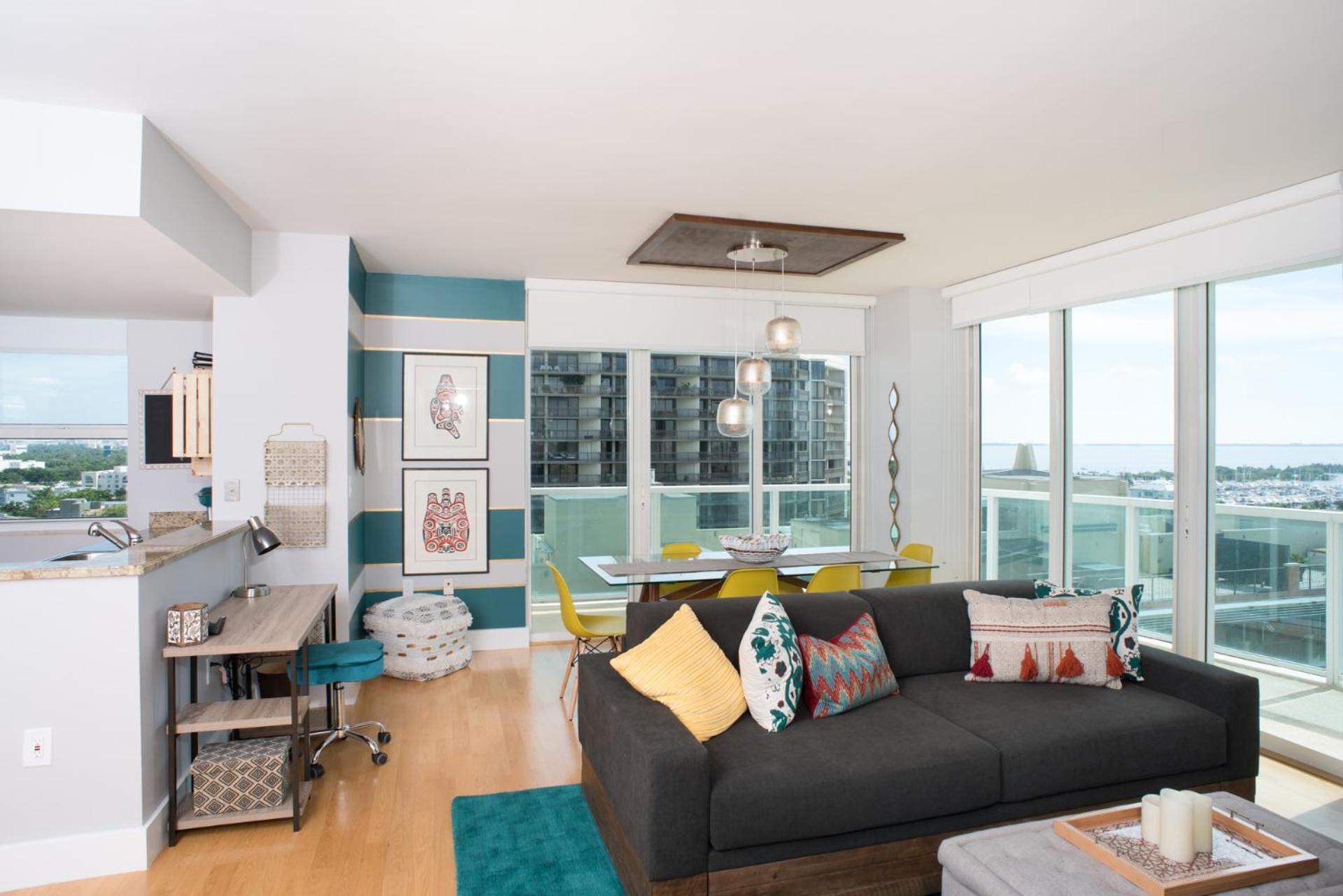 Apartment Coconut Grove 2 Bedroom Amazing Views Includes Parking *